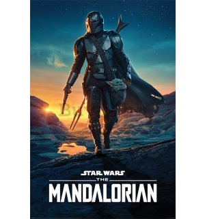 Poster - Star Wars The Madalorian (Nightfall)