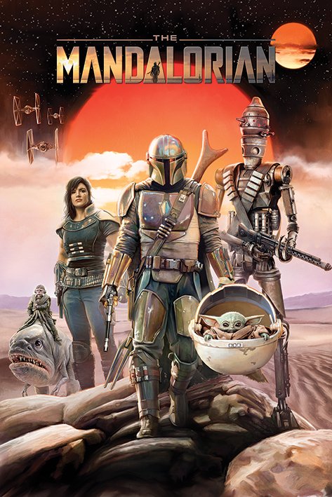 Poster - Star Wars The Mandalorian (Group)