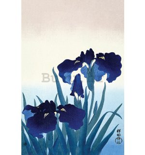 Poster - Ohara Koson, Iris Flowers