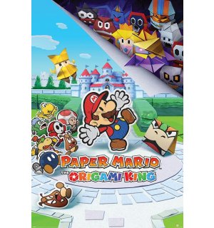 Poster - Paper Mario (The Origami King)