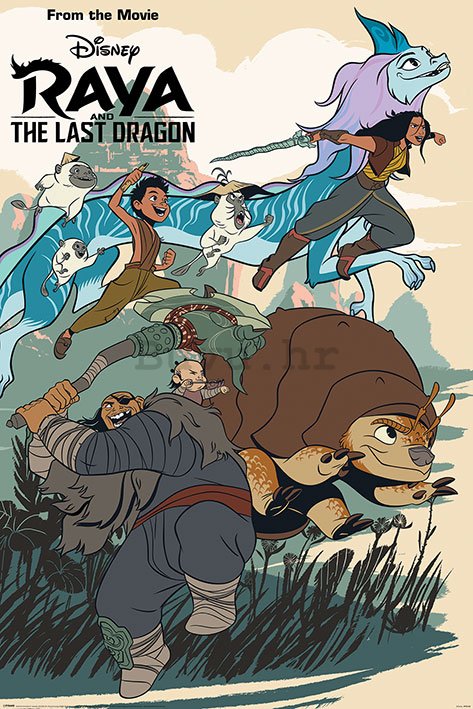 Poster - Raya And The Last Dragon (Jump Into Action)