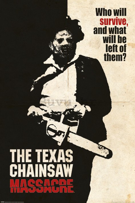 Poster - Texas Chainsaw Massacre (Who Will Survive?)