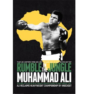 Poster - Muhammad Ali (Rumble In The Jungle)