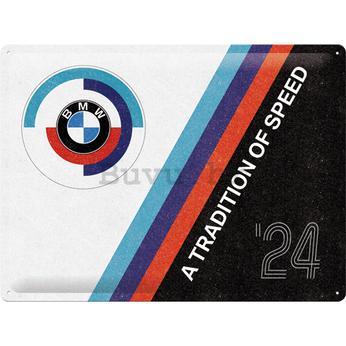 Metalna tabla: BMW Motorsport (Tradition Of Speed) - 40x30 cm