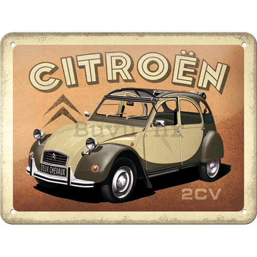 Metalna tabla: Citroën 2CV - 20x15 cm