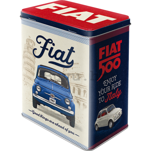 Metalna doza L - Fiat 500 (Good things are ahead of you)