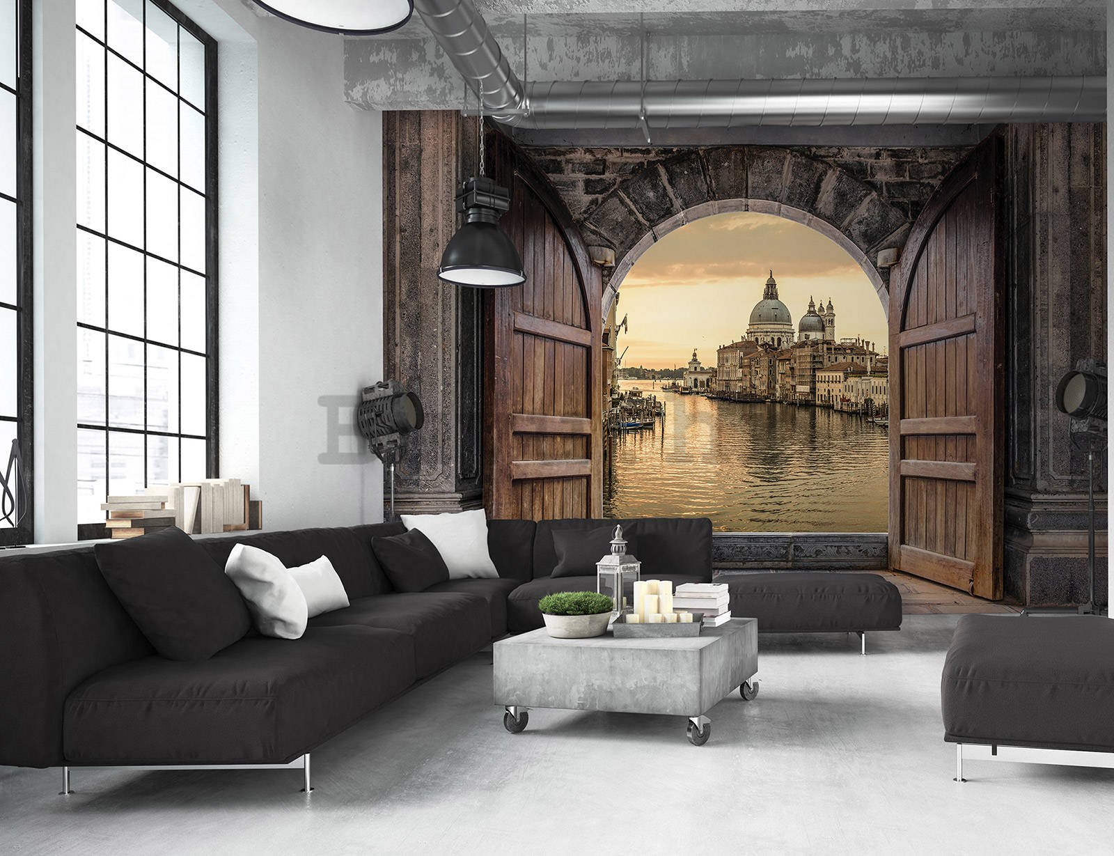 Vlies foto tapeta: Vrata za Veneciju - 368x254 cm