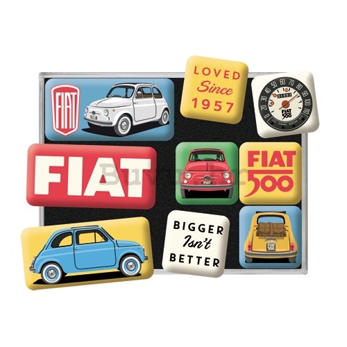 Set magneta - Fiat 500 Loved Since 1957