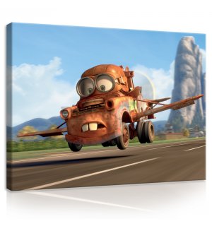 Slika na platnu: Auta, Cars (Mater) - 100x75 cm