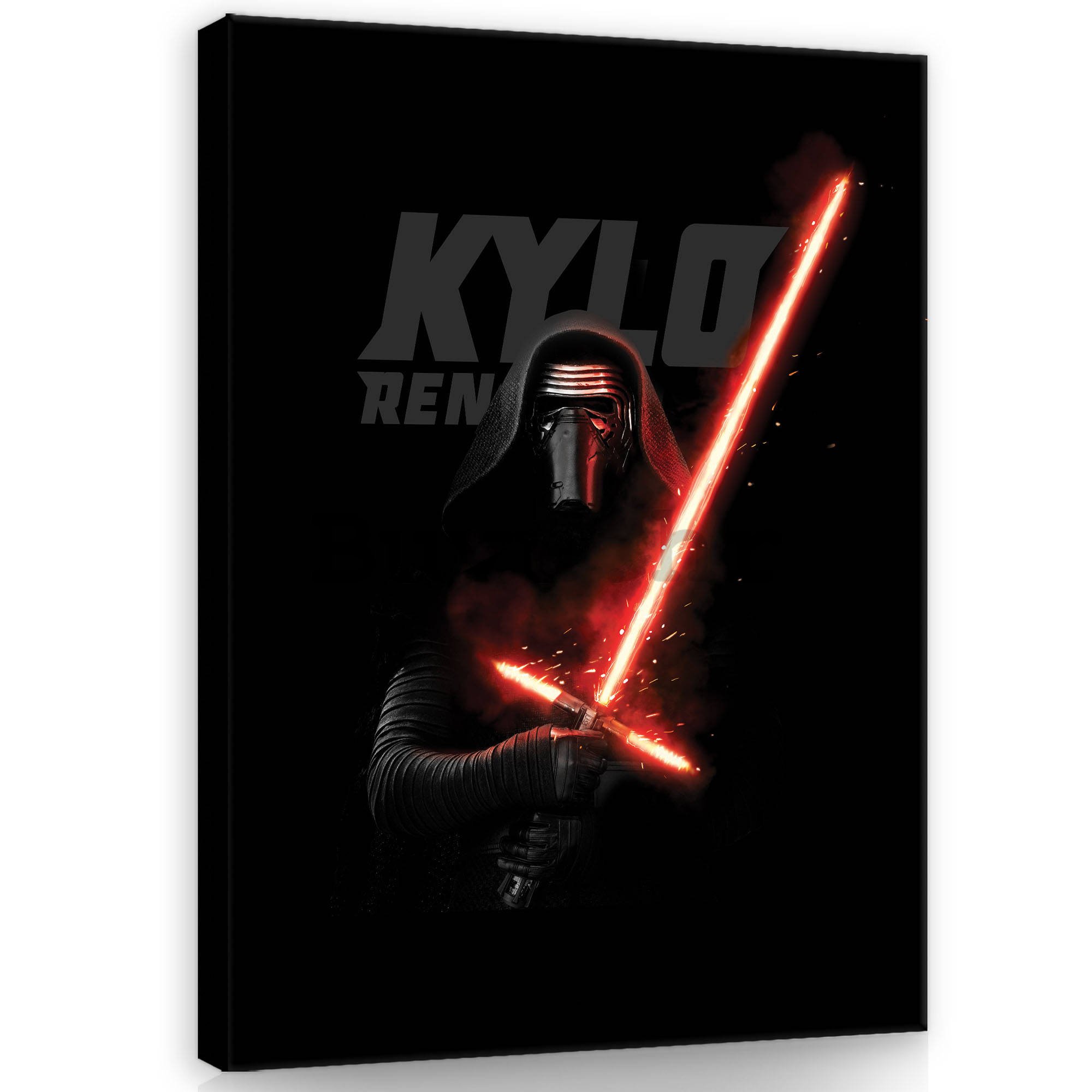 Slika na platnu: Star Wars Kylo Ren Poster - 100x75 cm