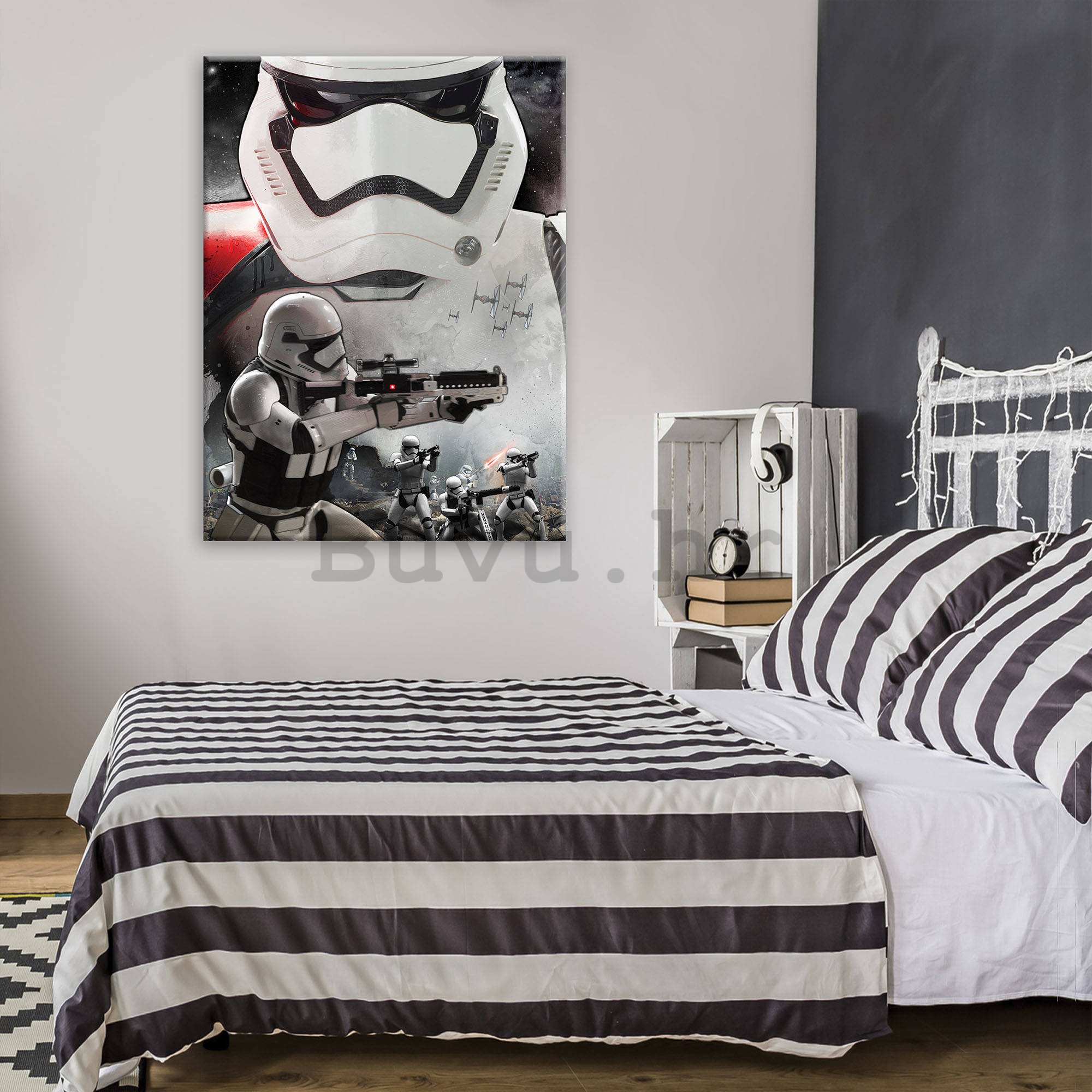 Slika na platnu: Star Wars Stormtrooper (First Order) - 100x75 cm