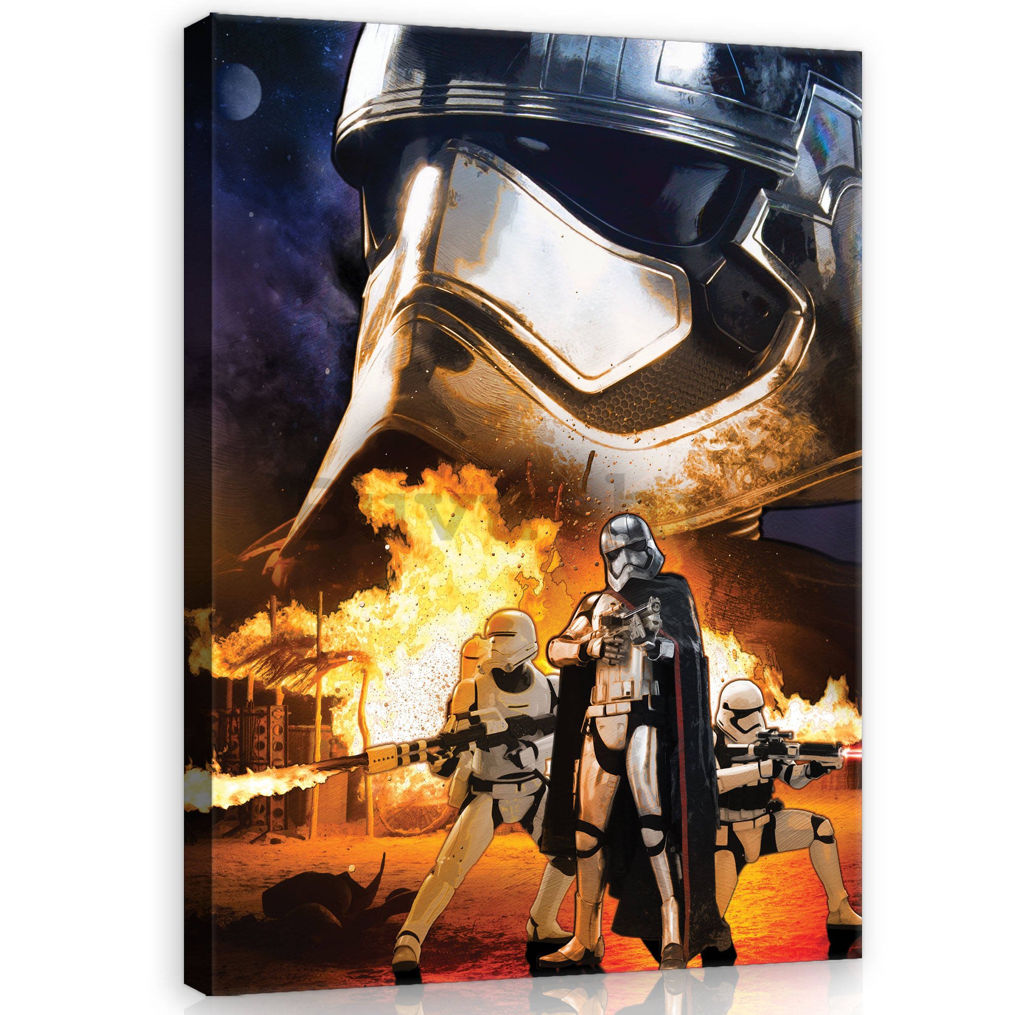 Slika na platnu: Star Wars Captain Phasma - 100x75 cm
