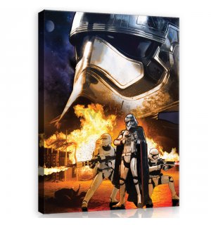 Slika na platnu: Star Wars Captain Phasma - 100x75 cm