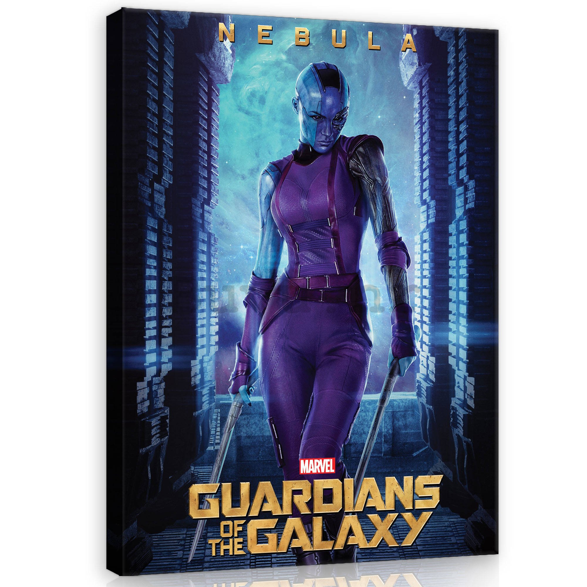 Slika na platnu: Guardians of The Galaxy Nebula - 75x100 cm