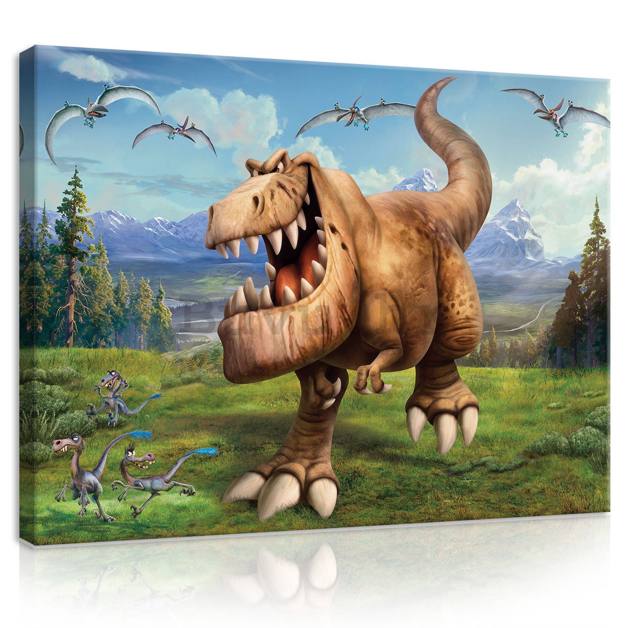 Slika na platnu: Dobri dinosaur Butch (5) - 100x75 cm