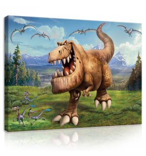 Slika na platnu: Dobri dinosaur Butch (5) - 100x75 cm