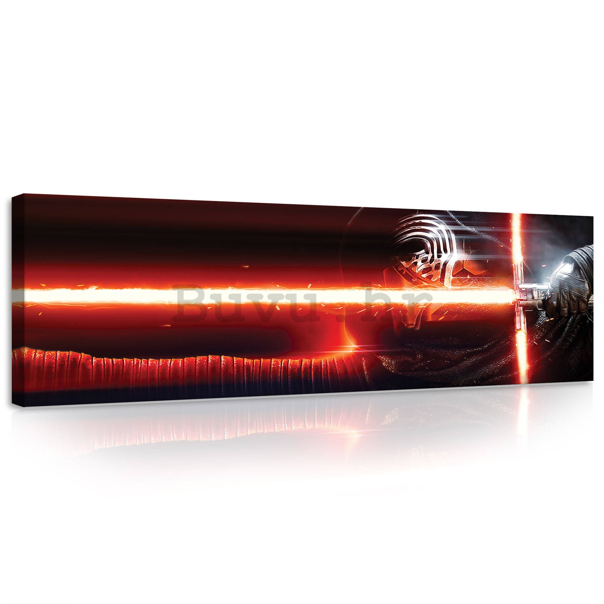 Slika na platnu: Star Wars Kylo Ren Battle Stance - 145x45 cm