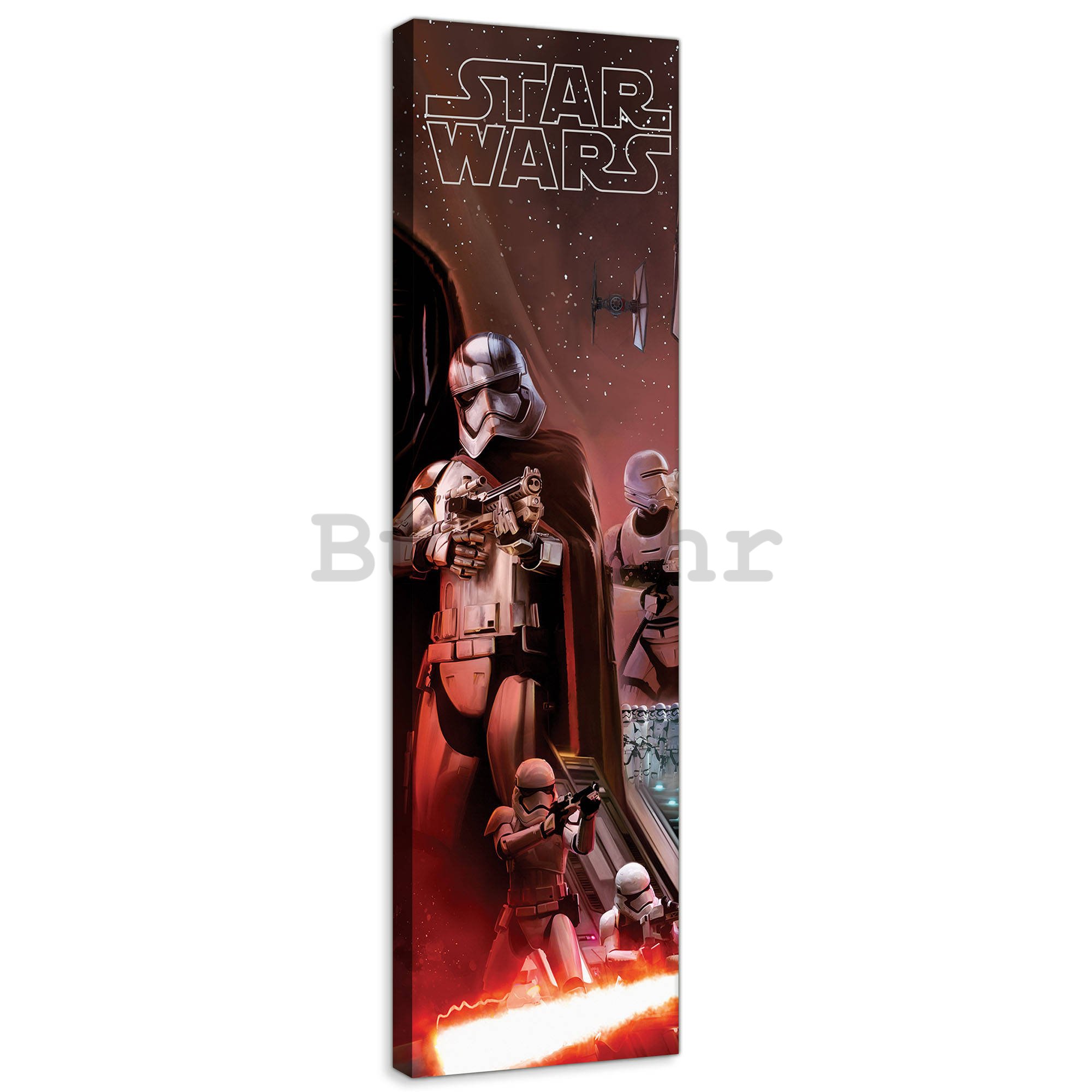 Slika na platnu: Star Wars Captain Phasma Poster - 45x145 cm