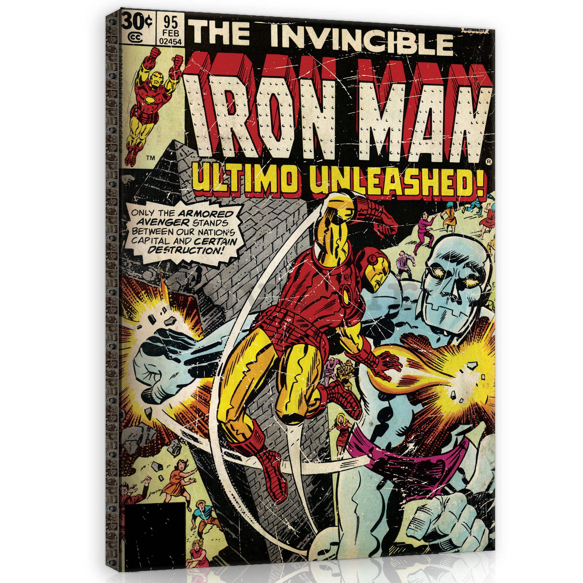Slika na platnu: Iron Man (comics) - 80x60 cm