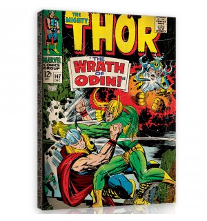 Slika na platnu: Thor (Wrath of Odin) - 80x60 cm