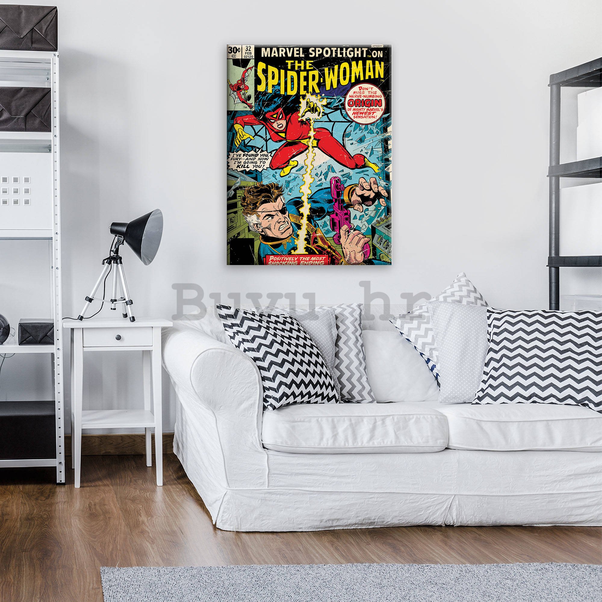 Slika na platnu: The Spider-Woman (comics) - 80x60 cm