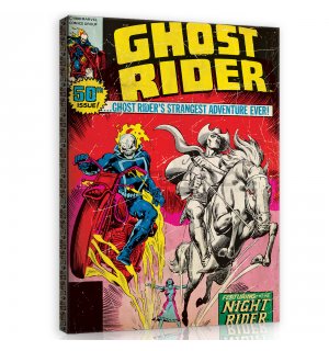 Slika na platnu: Ghost Rider (comics) - 60x80 cm