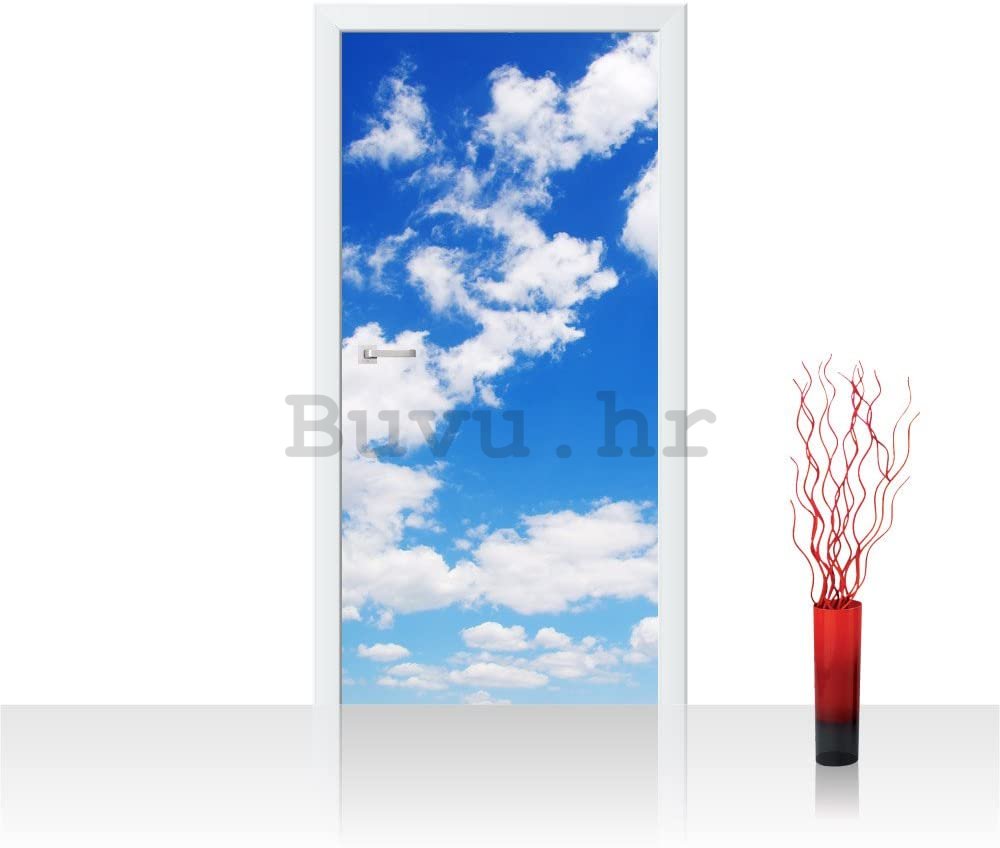 Foto tapeta samoljepljiva: Oblaci (1) - 100x211 cm