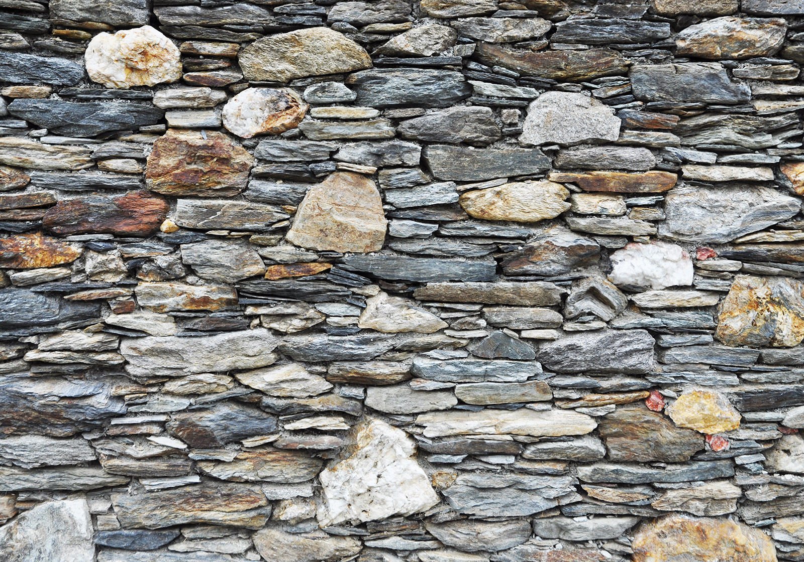 Vlies foto tapeta: Kameni zid (5) - 300x210 cm