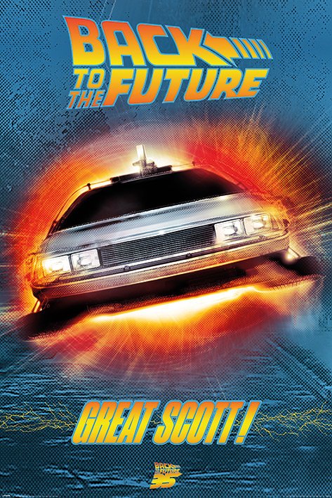 Poster - Back to the Future (Great Scott!)