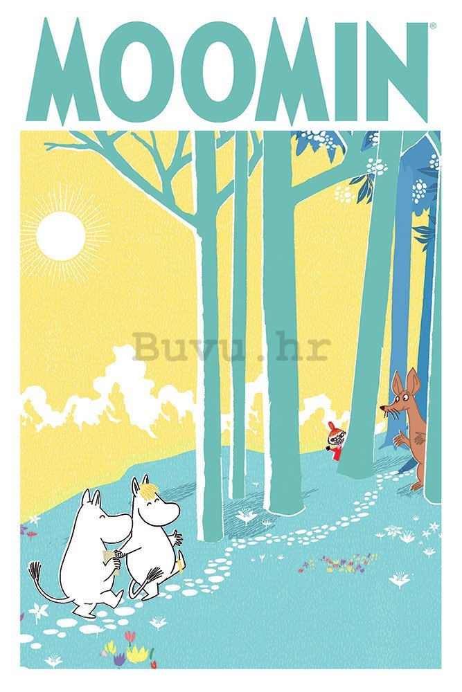 Poster - Moomin (Forest)