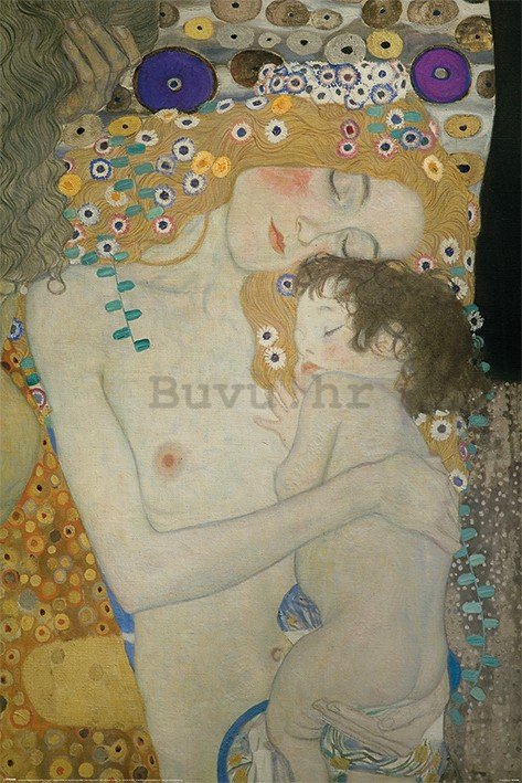 Poster - Gustav Klimt, Majka i dijete