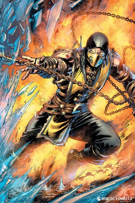 Poster - Mortal Kombat (Scorpion)