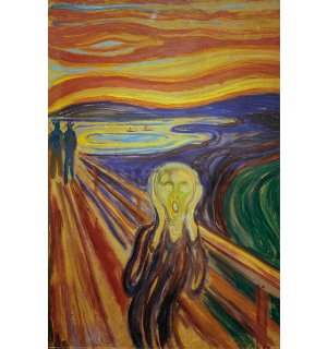 Poster - Edvard Munch, Krik
