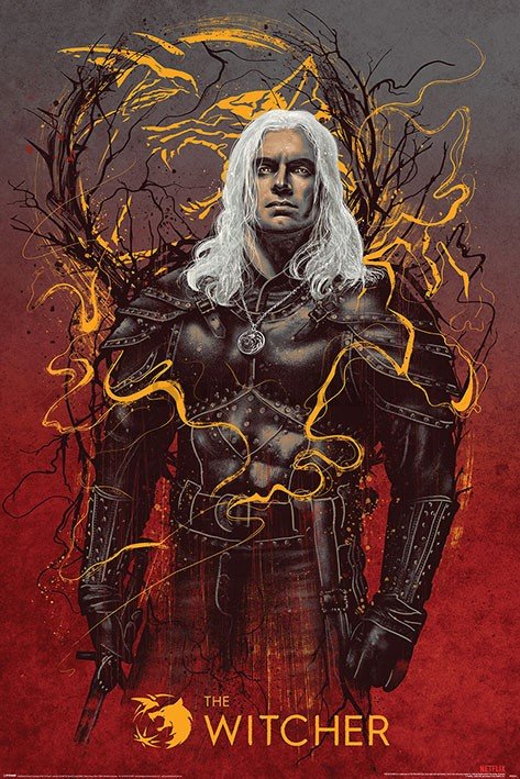 Poster - Vještac, The Witcher (Geralt the Wolf)