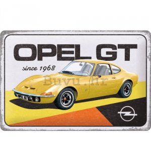Metalna tabla: Opel GT (since 1968) - 30x20 cm