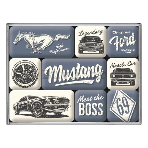 Set magneta - Ford Mustang (The Boss)