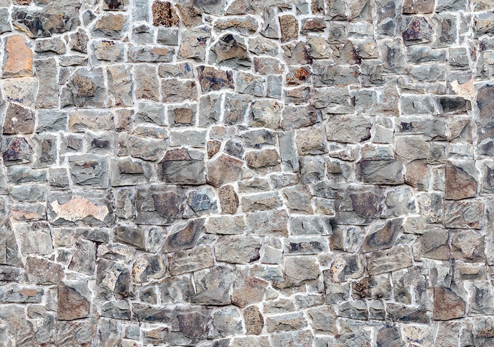 Vlies foto tapeta: Kameni zid (7) - 368x254 cm