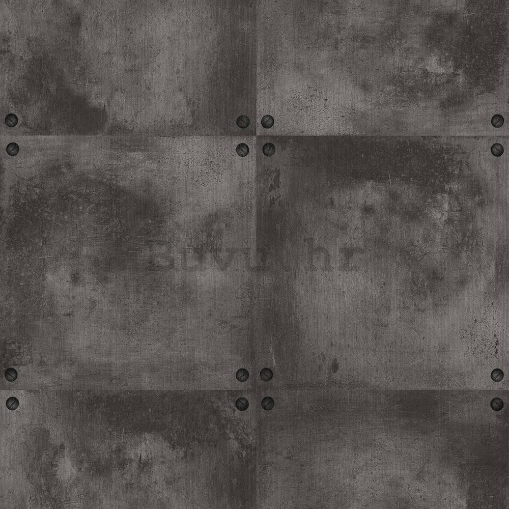 Vinilna periva tapeta - betonska površina, tamno siva