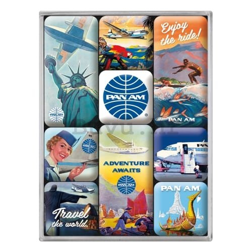 Set magneta - Pan Am (Travel The World Posters)