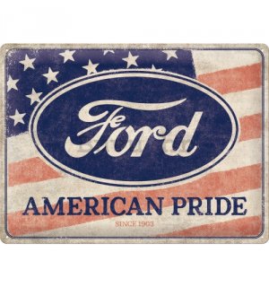 Metalna tabla: Ford American Pride - 40x30 cm
