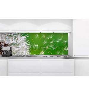 Samoljepljiva periva foto tapeta za kuhinju - Maslačak, 180x60 cm
