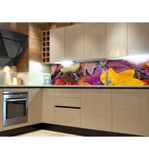 Samoljepljiva periva foto tapeta za kuhinju - Jesen, 180x60 cm