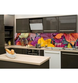 Samoljepljiva periva foto tapeta za kuhinju - Jesen, 260x60 cm