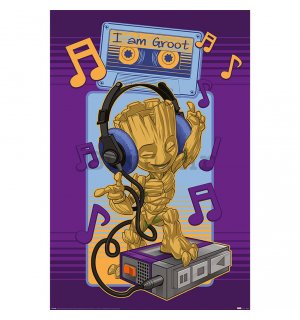 Poster - Guardians of the Galaxy (Groot's Cassette)
