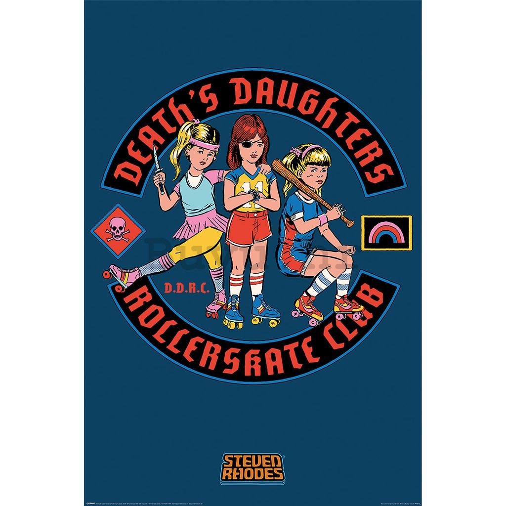 Poster - Staven Rhodes, Death's Daughters