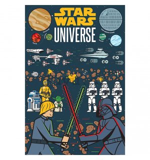 Plakát - Star Wars Cartoon Universe