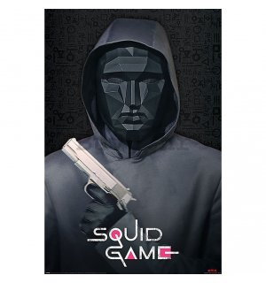 Plakát - Squid Game (Mask Man)