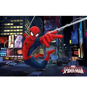 Vlies foto tapeta: Ultimate Spiderman - 152,5x104 cm