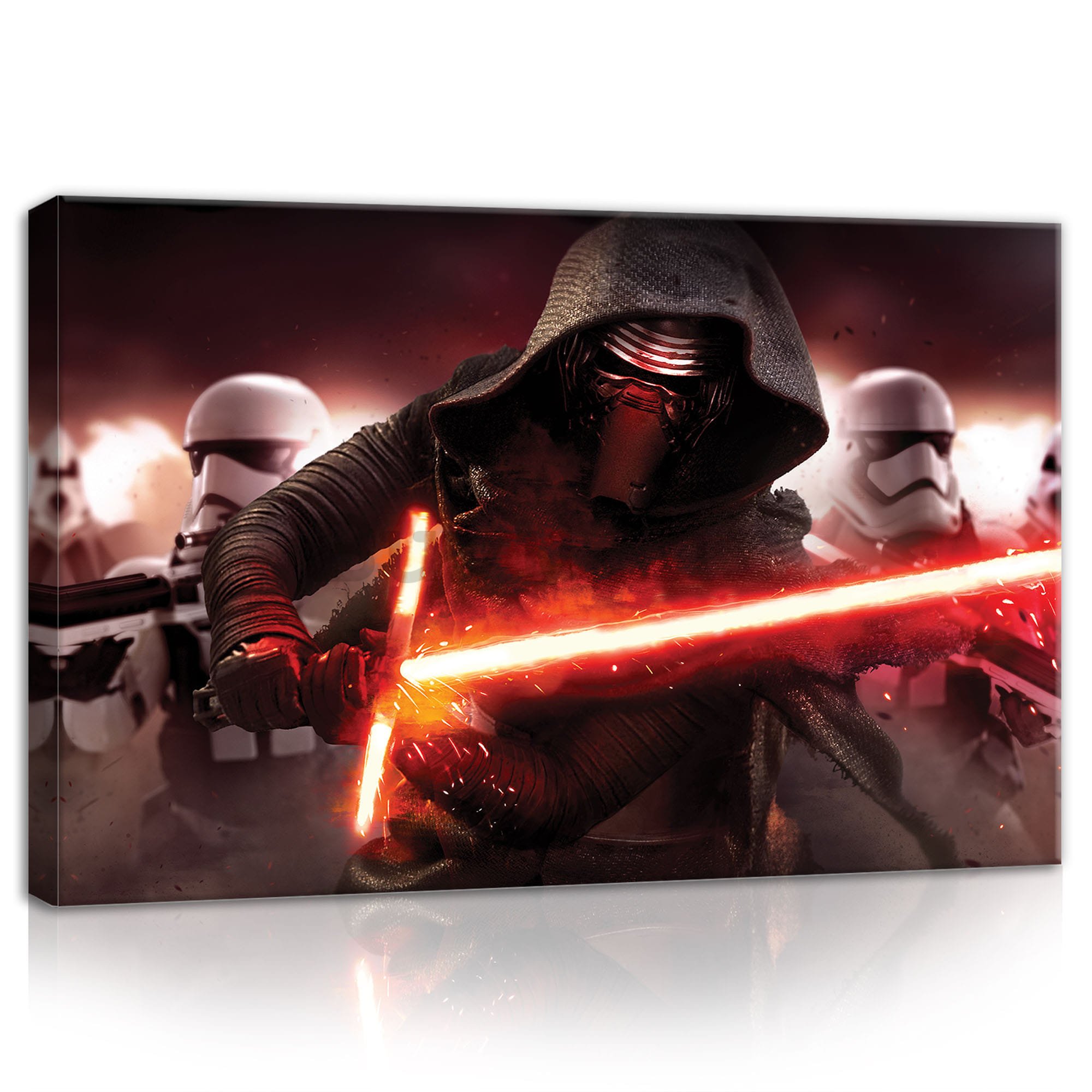 Slika na platnu: Star Wars Kylo Ren's Lightsaber - 60x40 cm