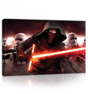 Slika na platnu: Star Wars Kylo Ren's Lightsaber - 60x40 cm